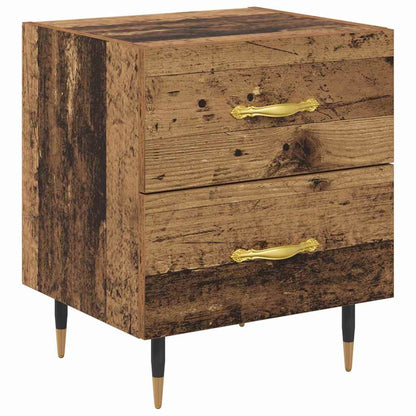 Armadio da Notte 2 pcs Legno vecchio 40 x 35 x 47,5 cm