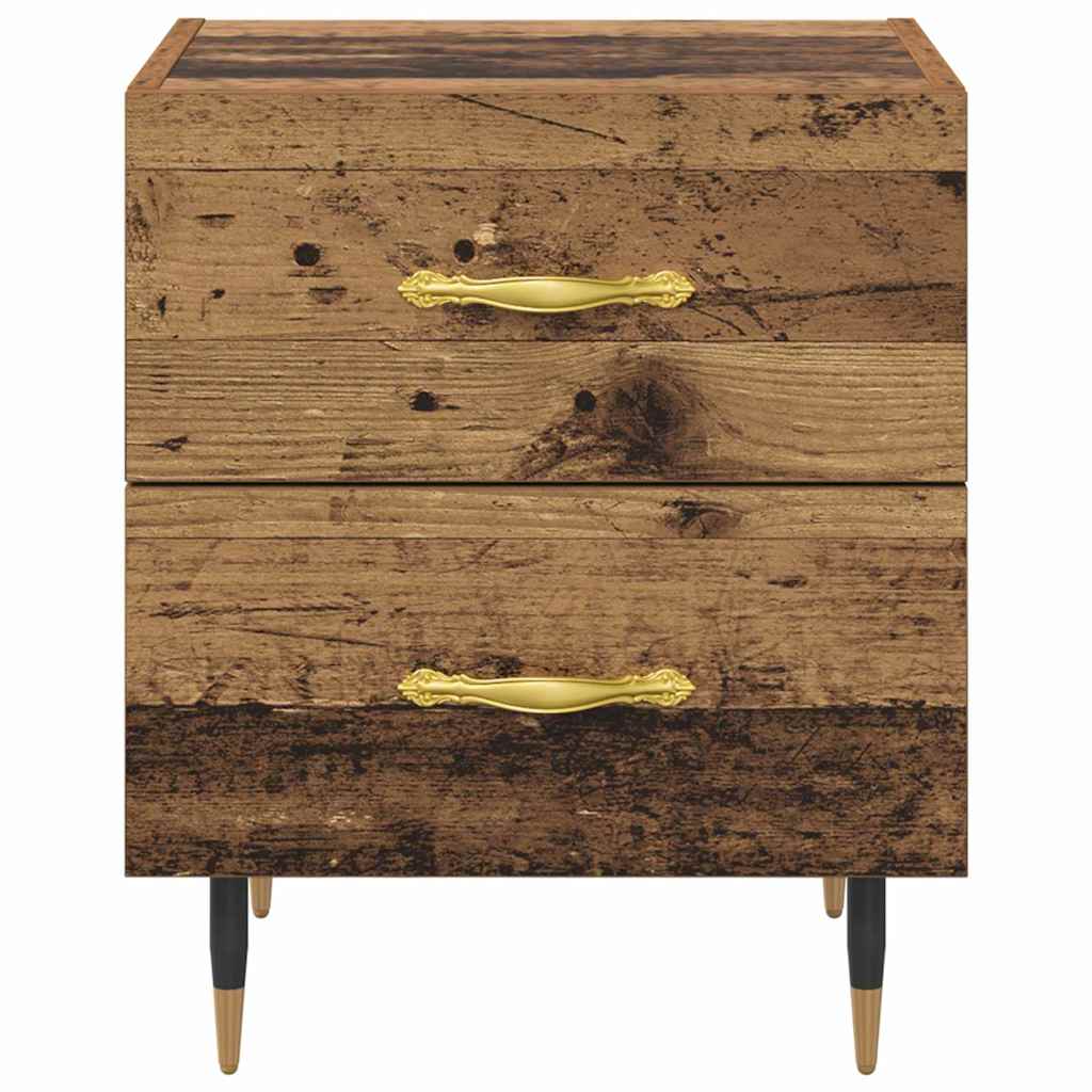 Armadio da Notte 2 pcs Legno vecchio 40 x 35 x 47,5 cm | homemem39
