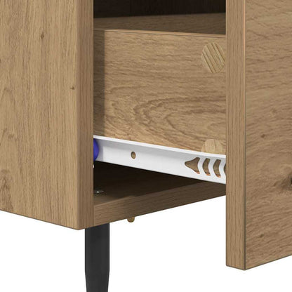 Armadio da Notte Rovere artigianale 40 x 35 x 47,5 cm | homemem39