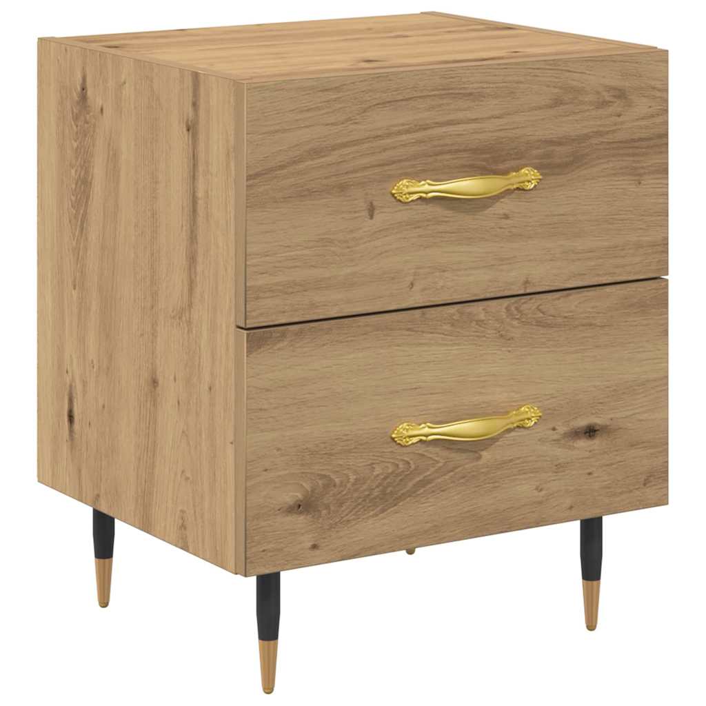 Armadio da Notte Rovere artigianale 40 x 35 x 47,5 cm | homemem39
