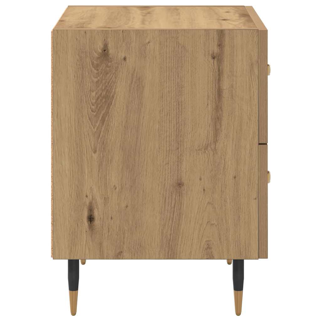 Armadio da Notte Rovere artigianale 40 x 35 x 47,5 cm | homemem39