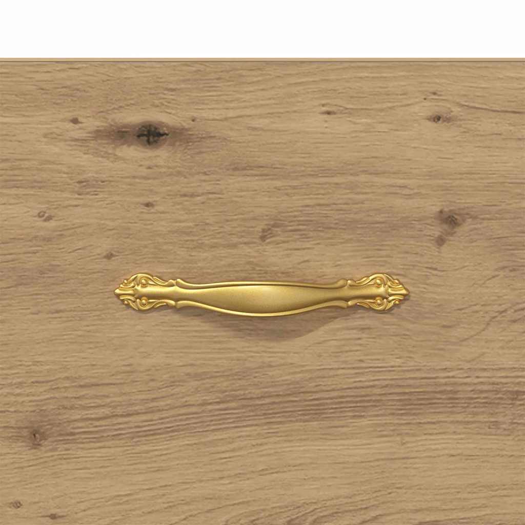 Armadio da Notte 2 pcs Rovere artigianale 40 x 35 x 47,5 cm