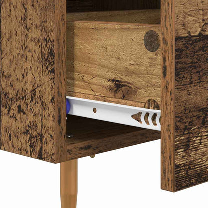 Armadio da Notte 2 pcs Legno vecchio 40 x 35 x 47,5 cm