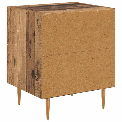 Armadio da Notte 2 pcs Legno vecchio 40 x 35 x 47,5 cm