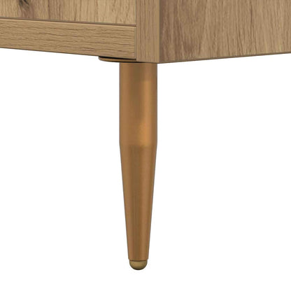 Armadio da Notte Rovere artigianale 40 x 35 x 47,5 cm