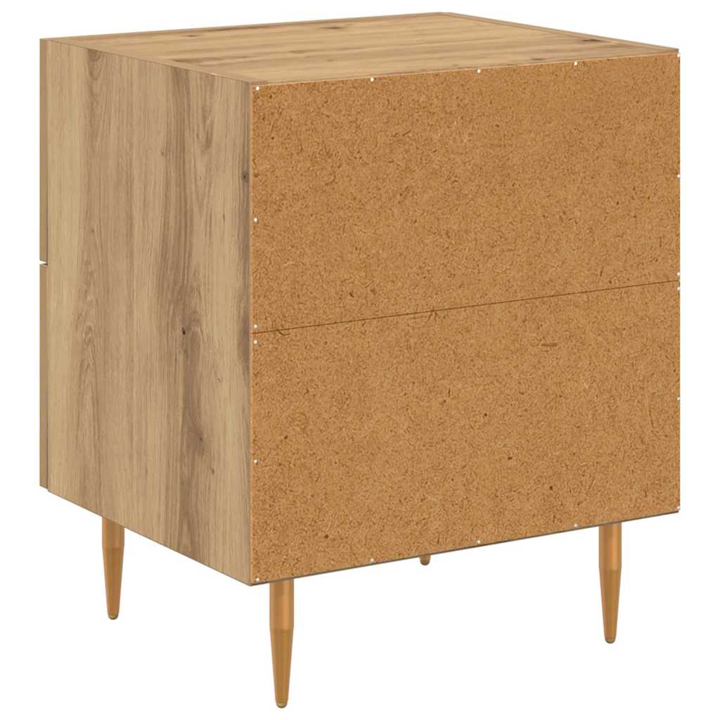 Armadio da Notte Rovere artigianale 40 x 35 x 47,5 cm | homemem39