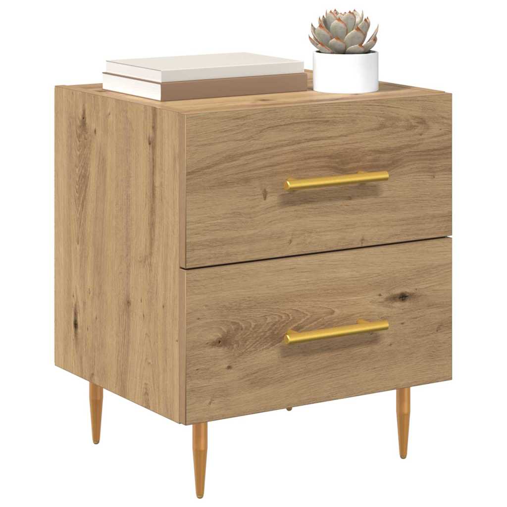 Armadio da Notte Rovere artigianale 40 x 35 x 47,5 cm