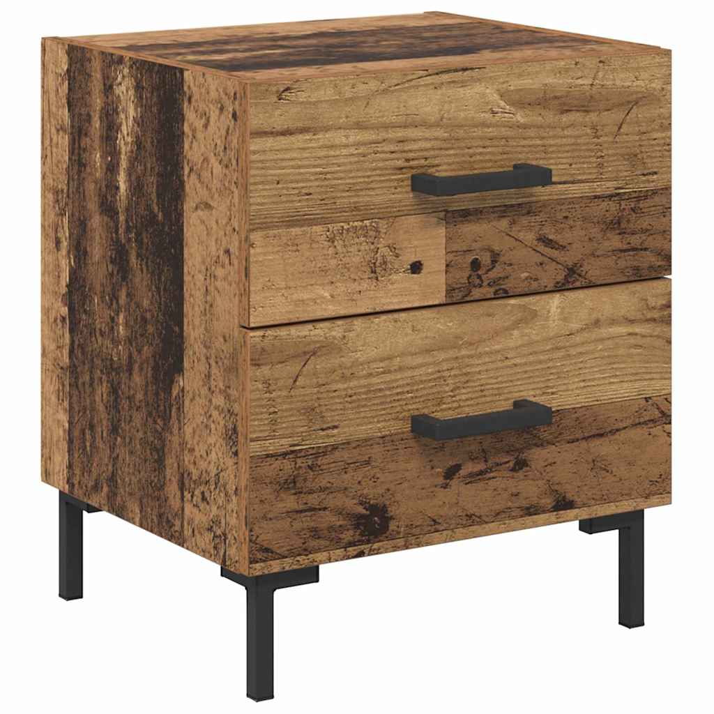Armadio da Notte con cassetto Legno vecchio 40 x 35 x 47,5 cm | homemem39