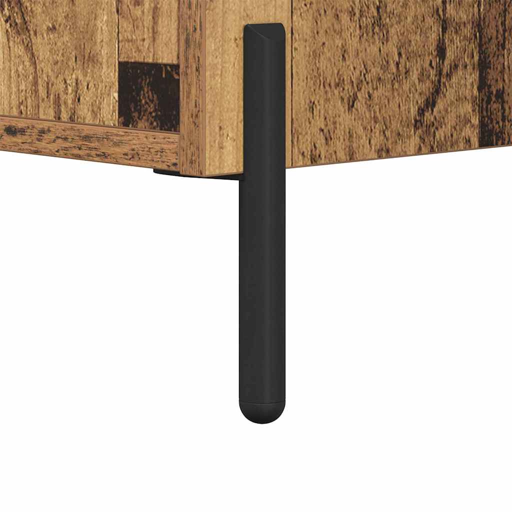 Armadio da Notte con cassetto Legno vecchio 40 x 35 x 47,5 cm