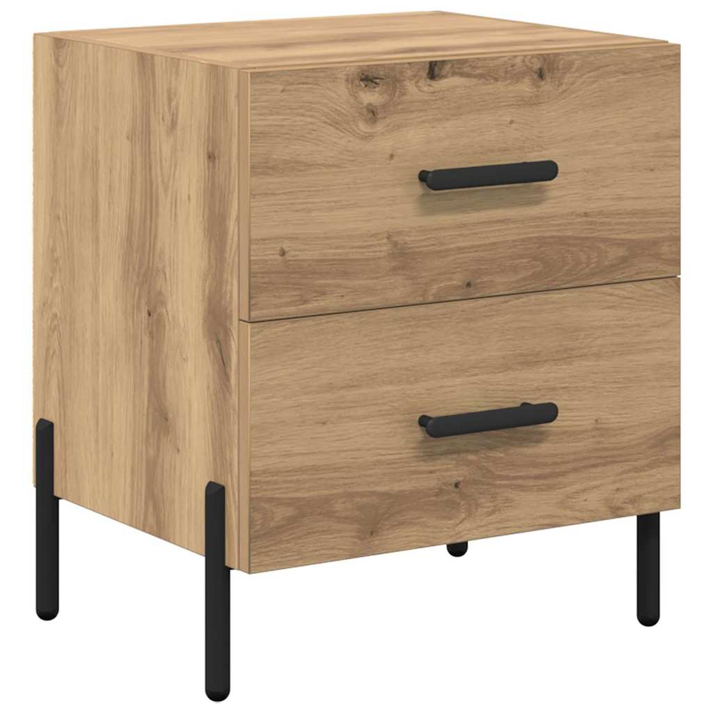 Armadio da Notte Rovere artigianale 40 x 35 x 47,5 cm | homemem39
