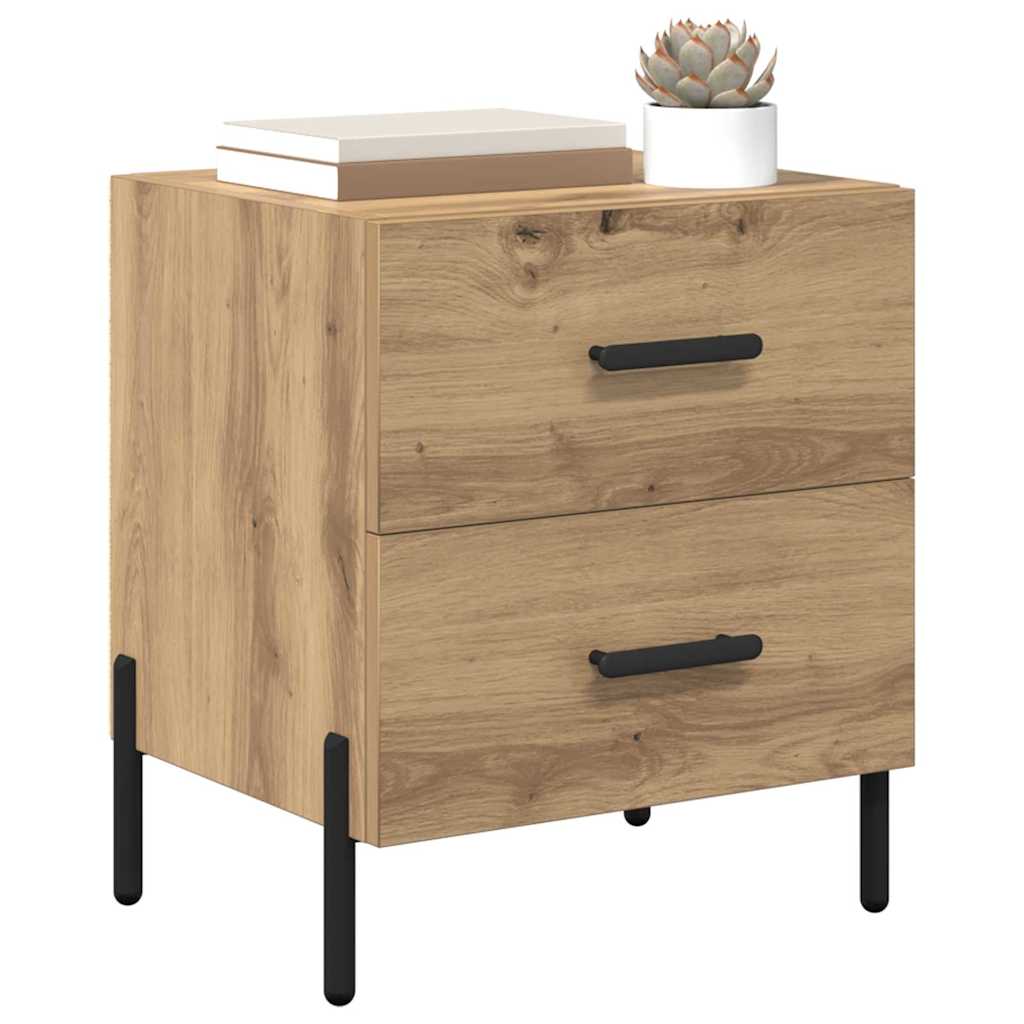 Armadio da Notte Rovere artigianale 40 x 35 x 47,5 cm
