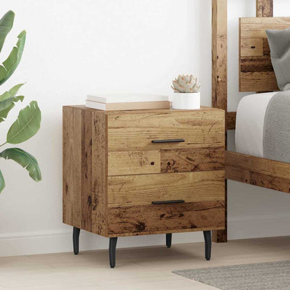 Armadio da Notte con cassetto Legno vecchio 40 x 35 x 47,5 cm | homemem39