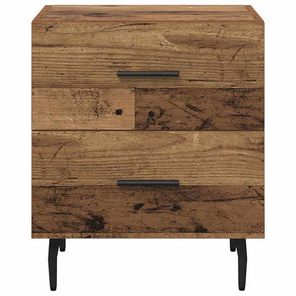 Armadio da Notte con cassetto Legno vecchio 40 x 35 x 47,5 cm | homemem39