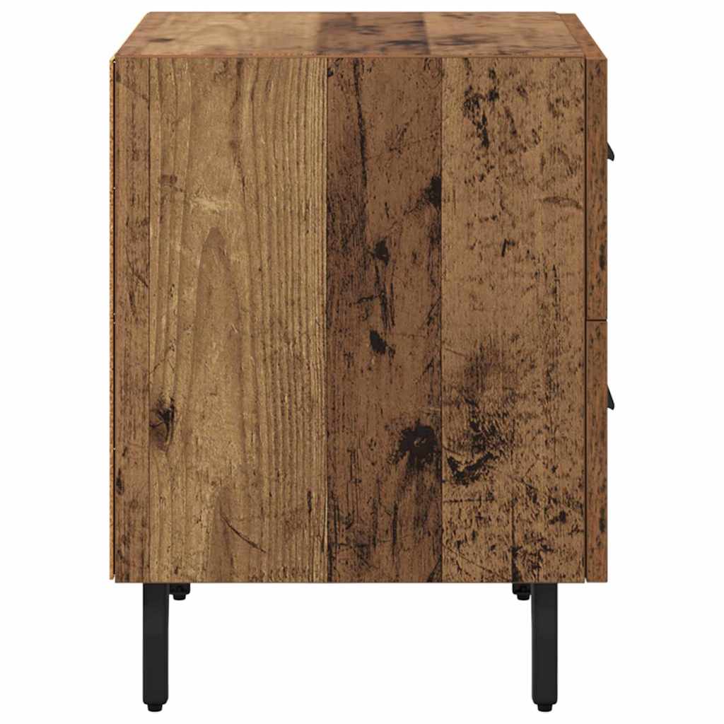 Armadio da Notte con cassetto Legno vecchio 40 x 35 x 47,5 cm | homemem39