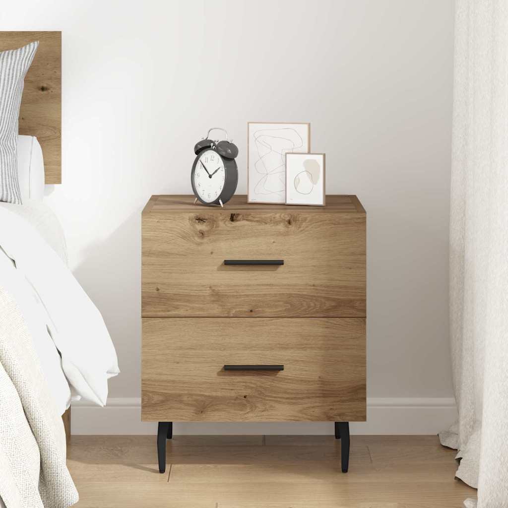 Armadio da Notte Rovere artigianale 40 x 35 x 47,5 cm | homemem39