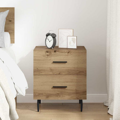 Armadio da Notte Rovere artigianale 40 x 35 x 47,5 cm | homemem39