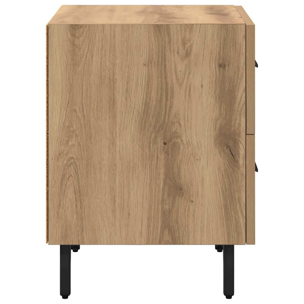 Armadio da Notte Rovere artigianale 40 x 35 x 47,5 cm | homemem39