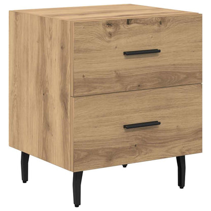 Armadio da Notte 2 pcs Rovere artigianale 40 x 35 x 47,5 cm | homemem39