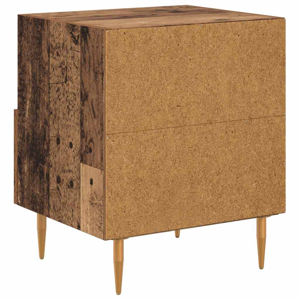Comodino Marrone 40 x 35 x 47,5 cm Legno multistrato | homemem39