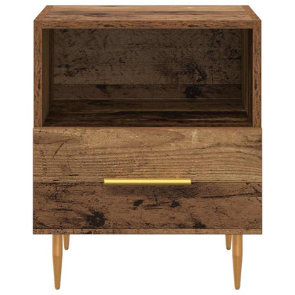Comodino Marrone 40 x 35 x 47,5 cm Legno multistrato | homemem39
