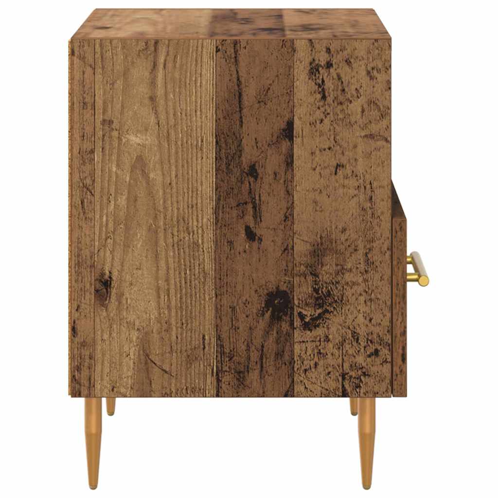 Comodino Marrone 40 x 35 x 47,5 cm Legno multistrato | homemem39