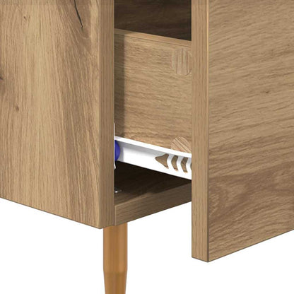 Comodino Marrone 40 x 35 x 47,5 cm Legno multistrato | homemem39