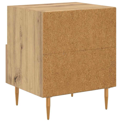 Comodino 2 pcs Marrone 40 x 35 x 47,5 cm Legno multistrato | homemem39