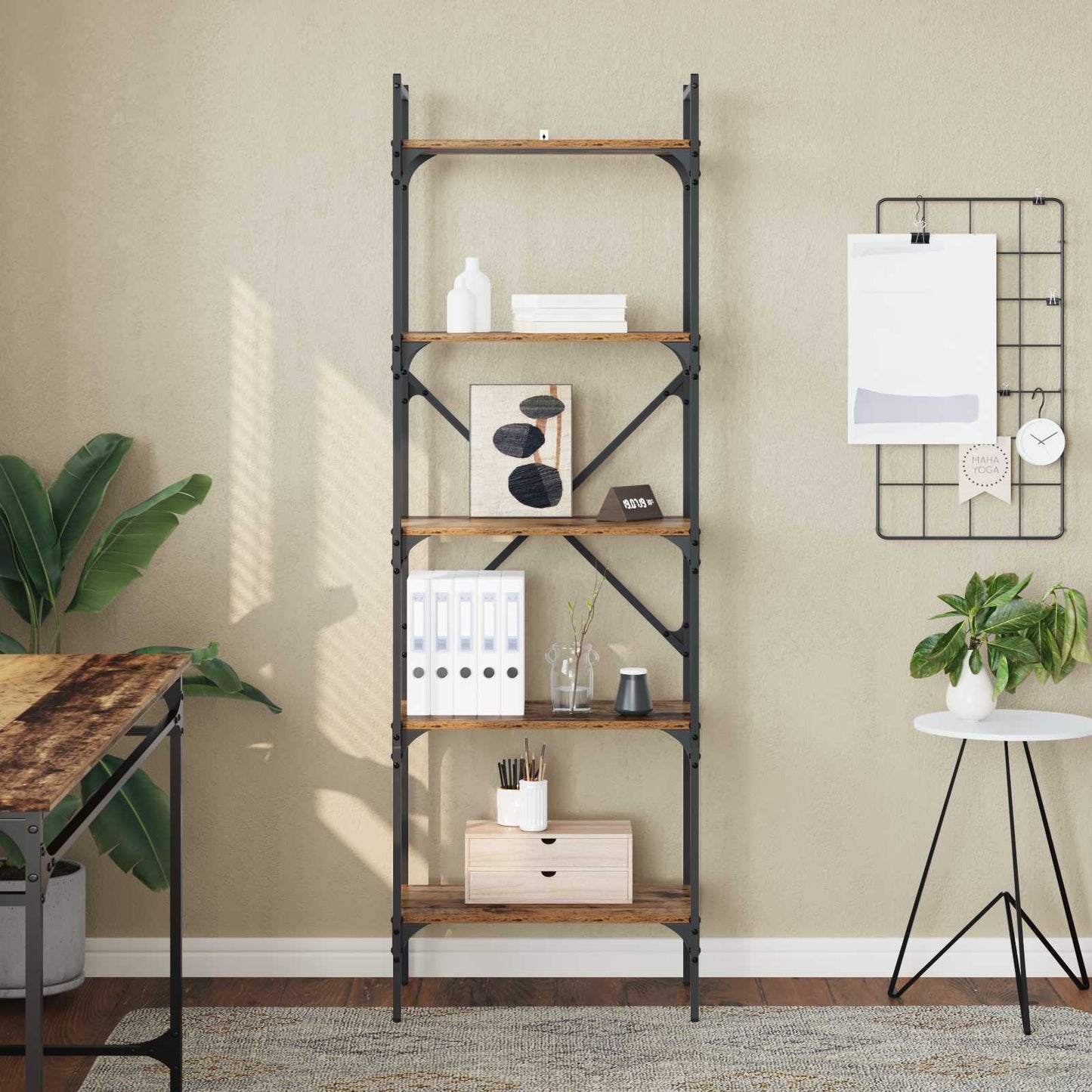 Libreria Legno vecchio 56 x 32 x 174 cm Legno multistrato | homemem39