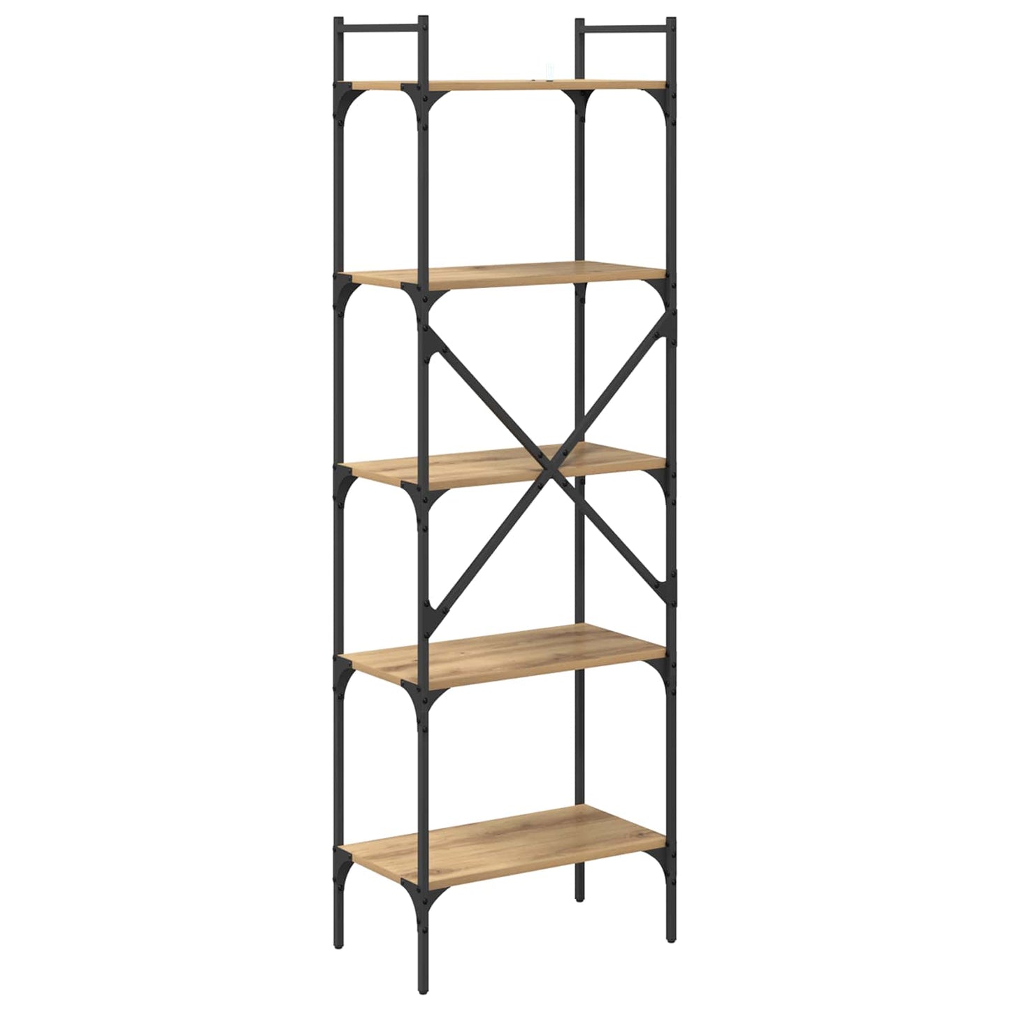 Libreria 5 livelli 56 x 32 x 174 cm Legno multistrato | homemem39