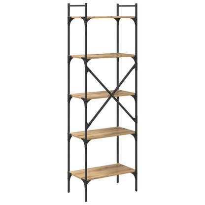 Libreria 5 livelli 56 x 32 x 174 cm Legno multistrato | homemem39