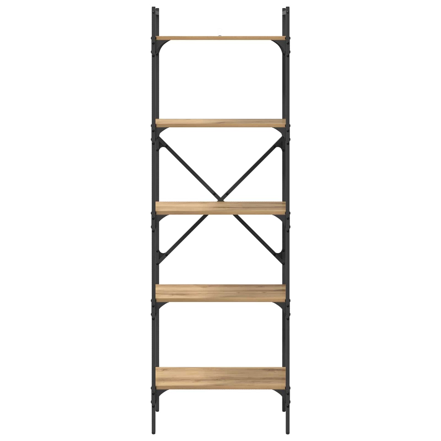Libreria 5 livelli 56 x 32 x 174 cm Legno multistrato | homemem39