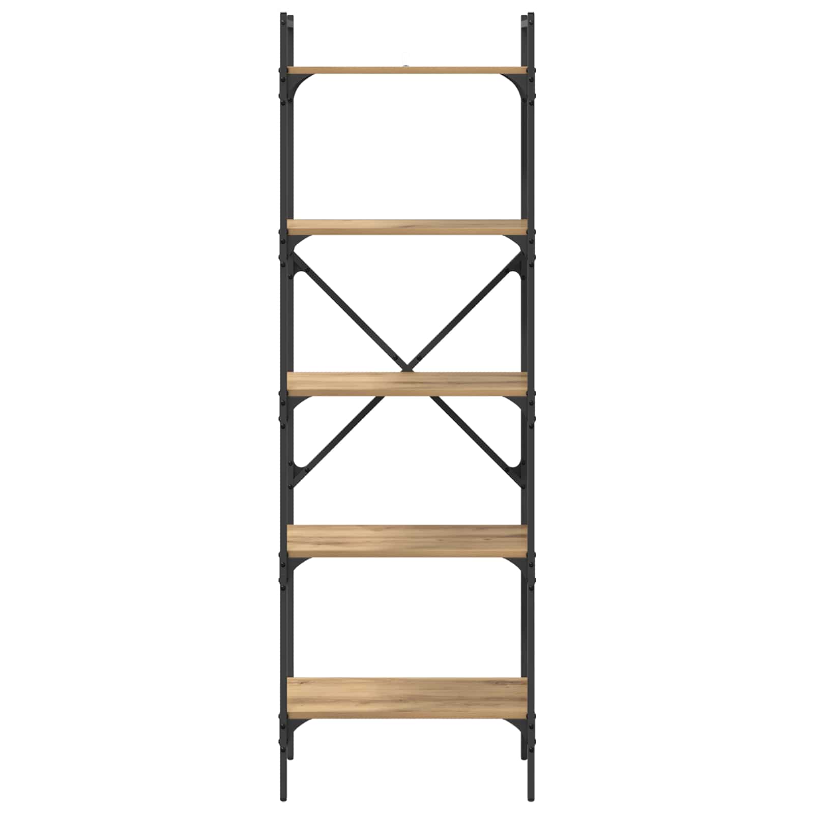Libreria 5 livelli 56 x 32 x 174 cm Legno multistrato | homemem39