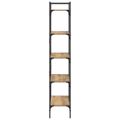 Libreria 5 livelli 56 x 32 x 174 cm Legno multistrato | homemem39