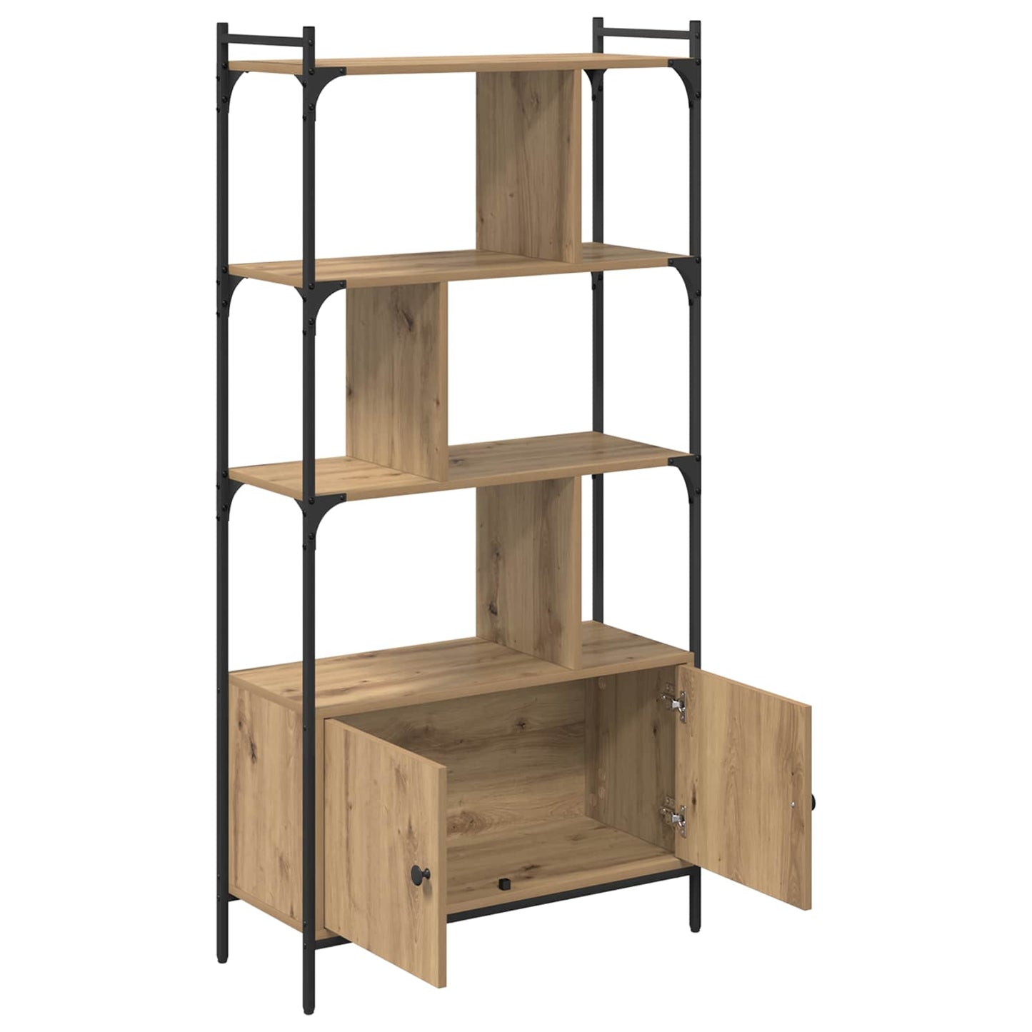 Libreria 6 livelli 76,5 x 30 x 154,5 cm Legno multistrato | homemem39