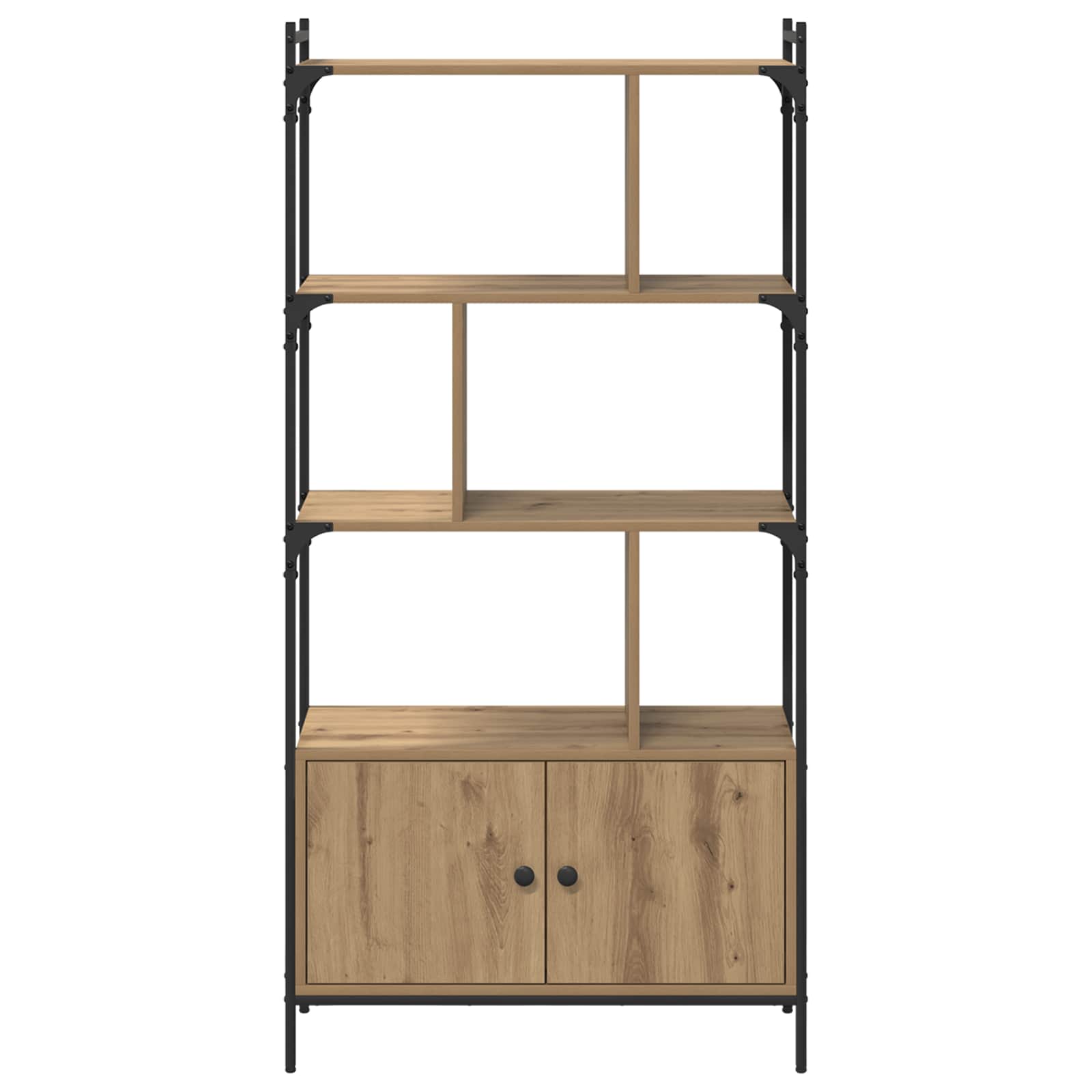 Libreria 6 livelli 76,5 x 30 x 154,5 cm Legno multistrato | homemem39