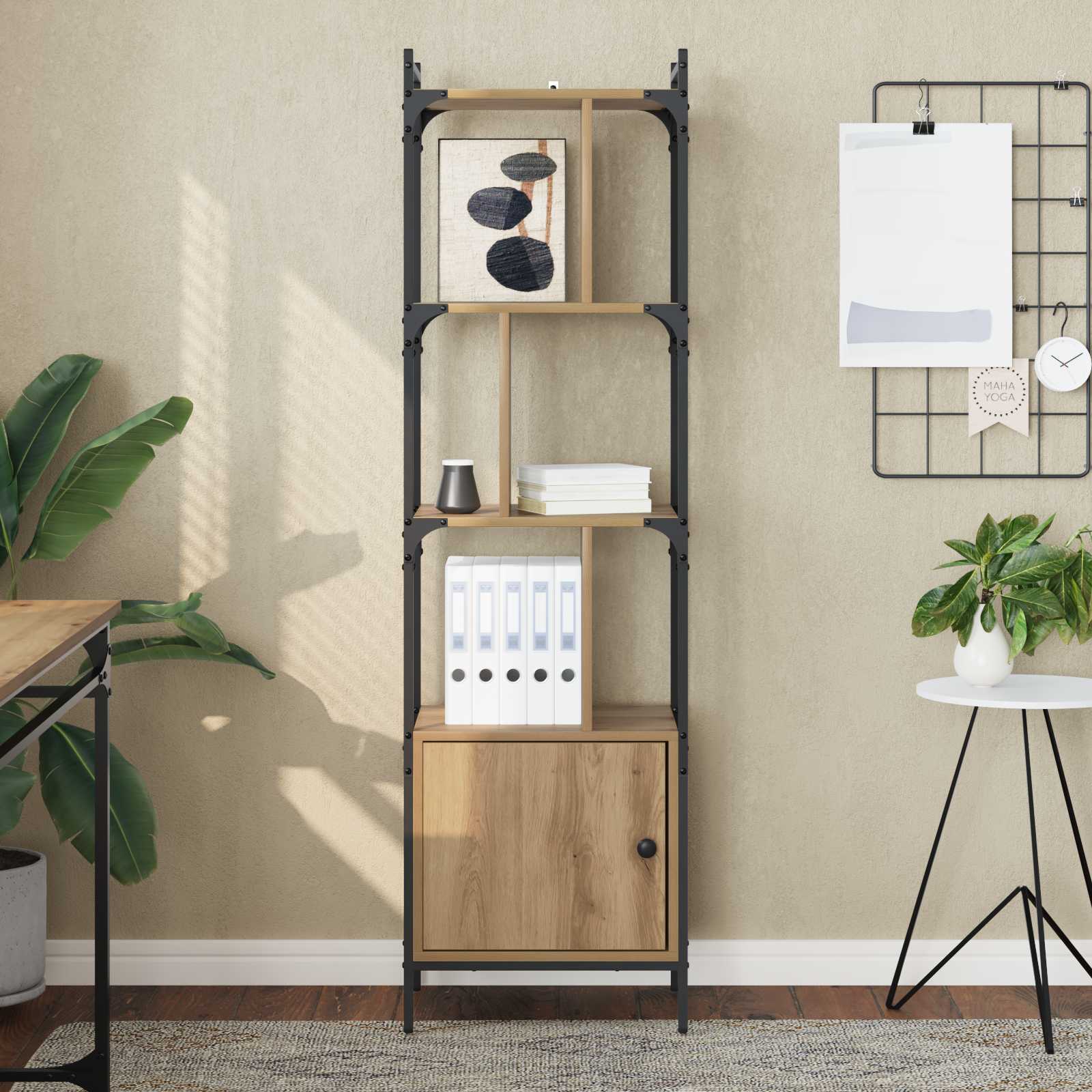 Libreria 6 livelli 44,5 x 30 x 154,5 cm Legno multistrato | homemem39