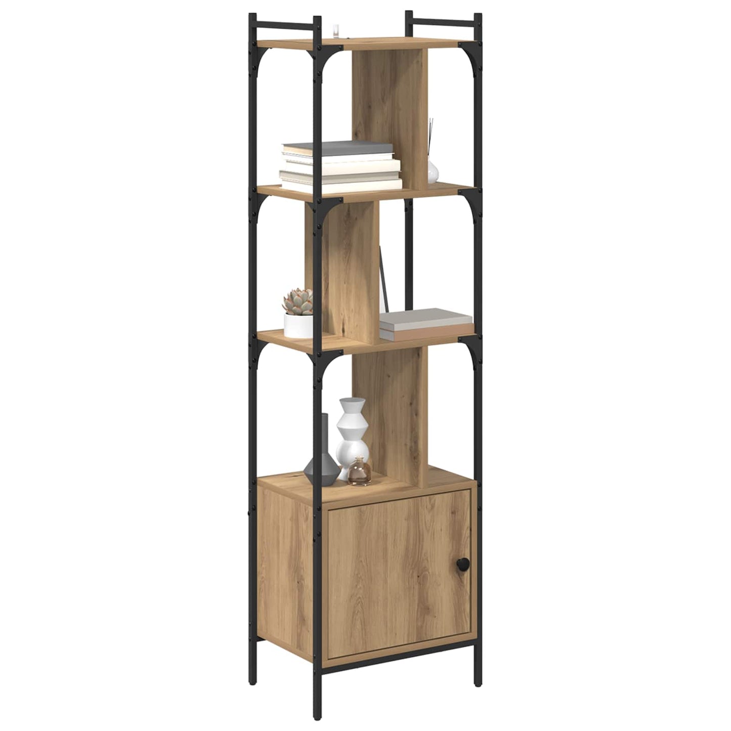 Libreria 6 livelli 44,5 x 30 x 154,5 cm Legno multistrato | homemem39