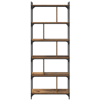 Libreria Legno vecchio 76 x 32 x 192 cm Legno multistrato | homemem39
