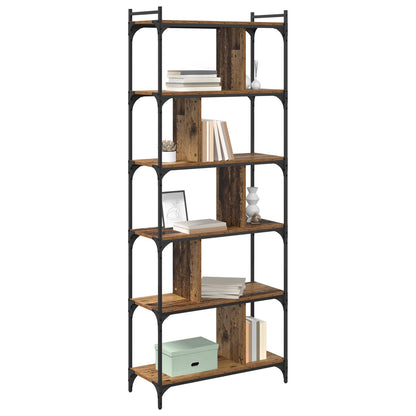 Libreria Legno vecchio 76 x 32 x 192 cm Legno multistrato | homemem39