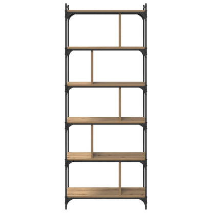 Libreria 5 livelli 76 x 32 x 192 cm Legno multistrato | homemem39