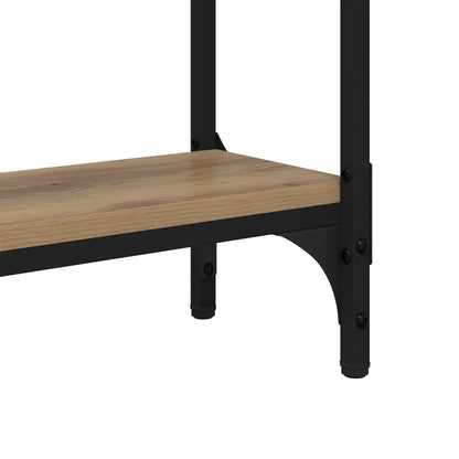 Tavolo consolle Rovere artigianale 75 x 22,5 x 75 cm | homemem39