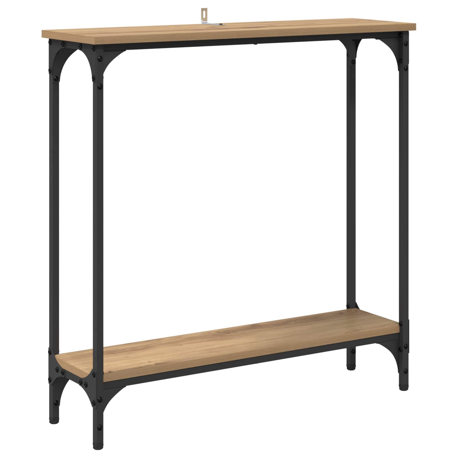 Tavolo consolle Rovere artigianale 75 x 22,5 x 75 cm | homemem39