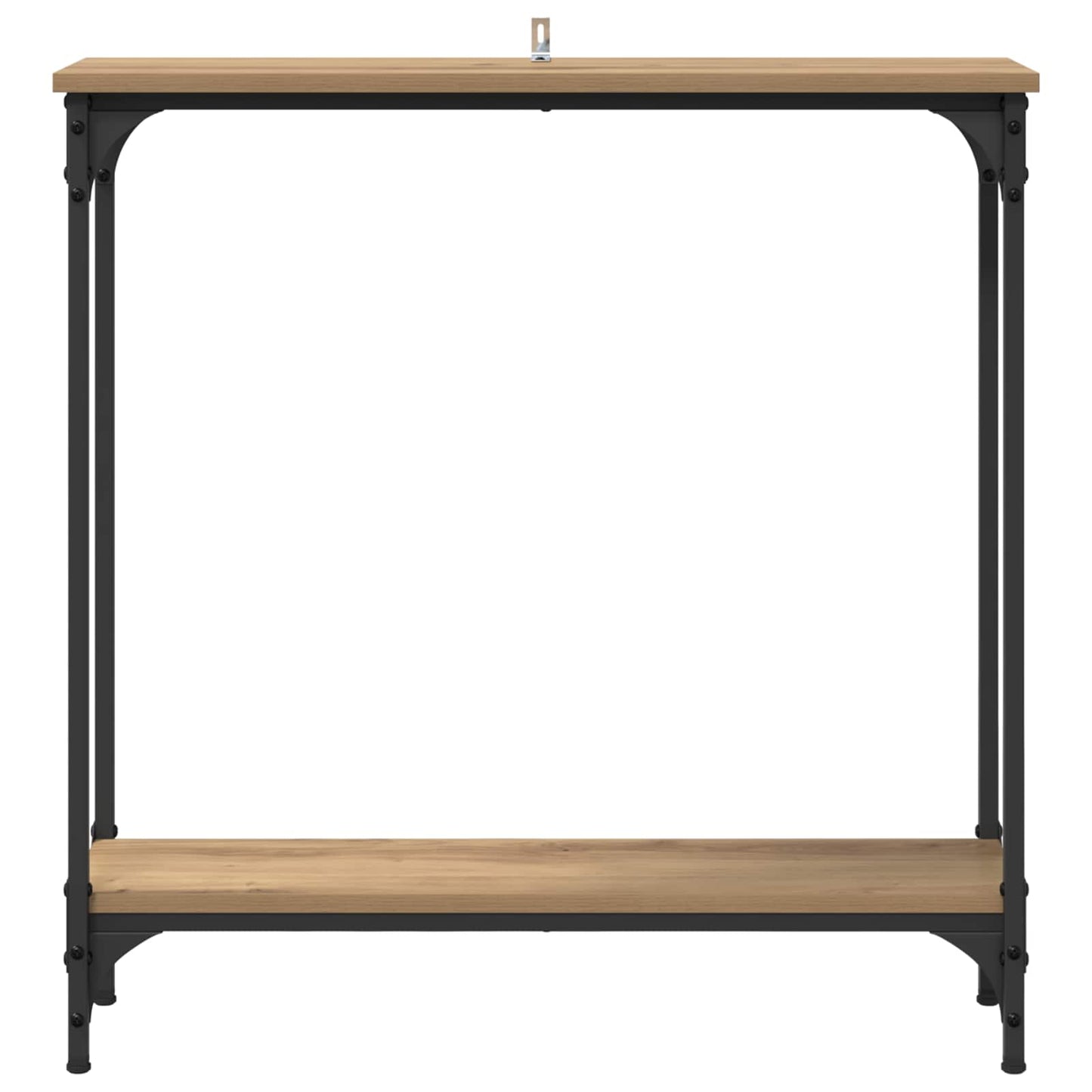 Tavolo consolle Rovere artigianale 75 x 22,5 x 75 cm | homemem39