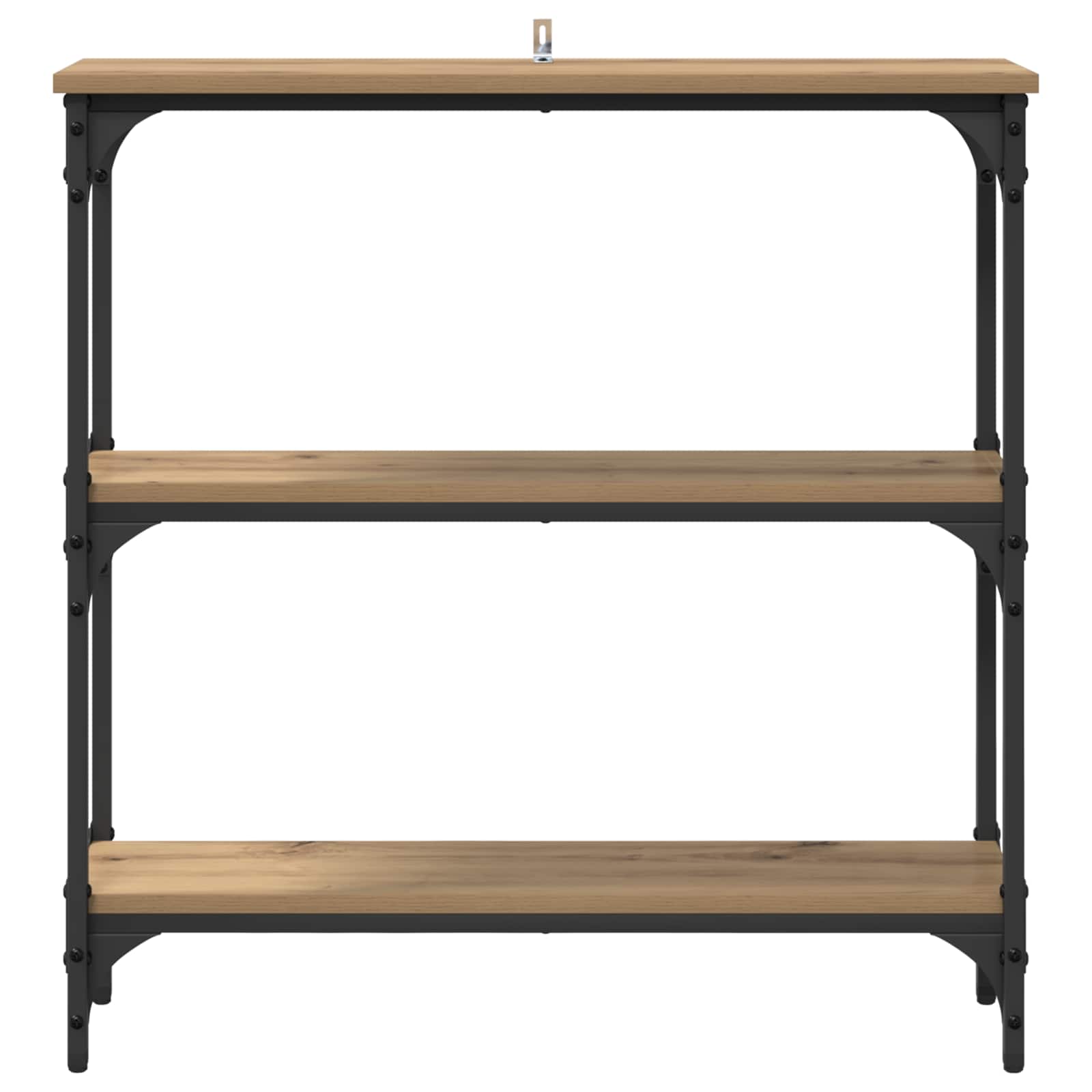 Tavolo consolle Rovere artigianale 75 x 22,5 x 75 cm | homemem39