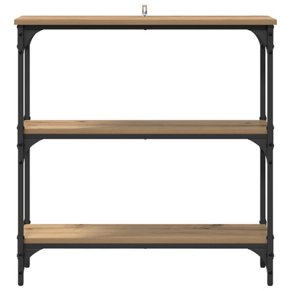 Tavolo consolle Rovere artigianale 75 x 22,5 x 75 cm | homemem39