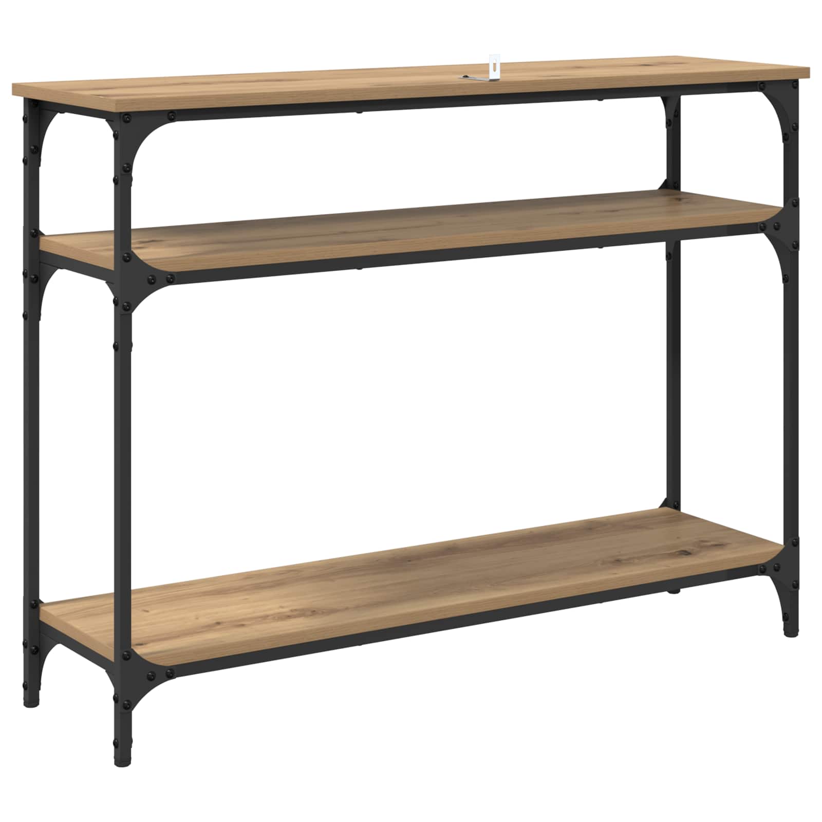 Tavolo consolle Rovere artigianale 100 x 29 x 75 cm | homemem39