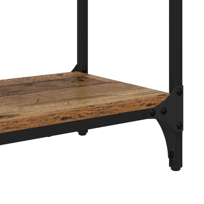 Tavolo consolle Legno vecchio 75 x 29 x 75 cm Legno multistrato | homemem39