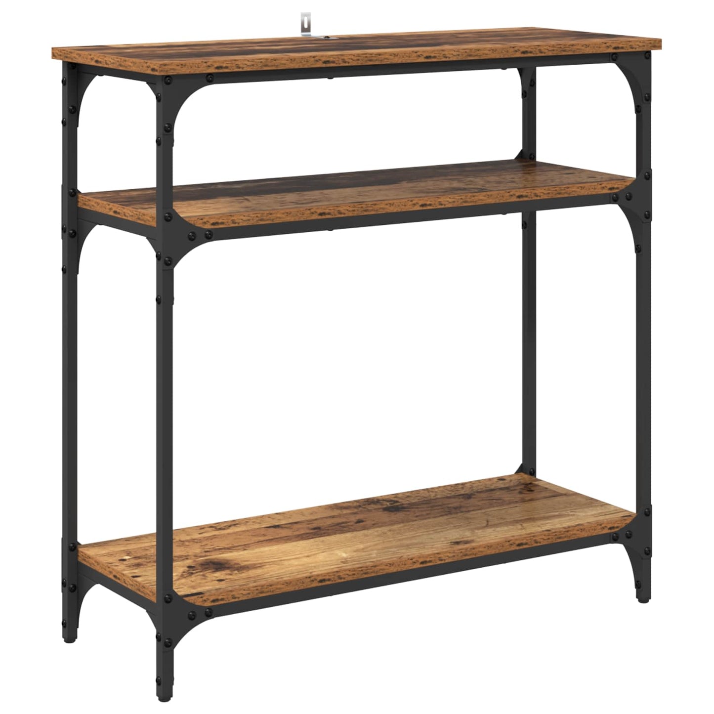 Tavolo consolle Legno vecchio 75 x 29 x 75 cm Legno multistrato | homemem39