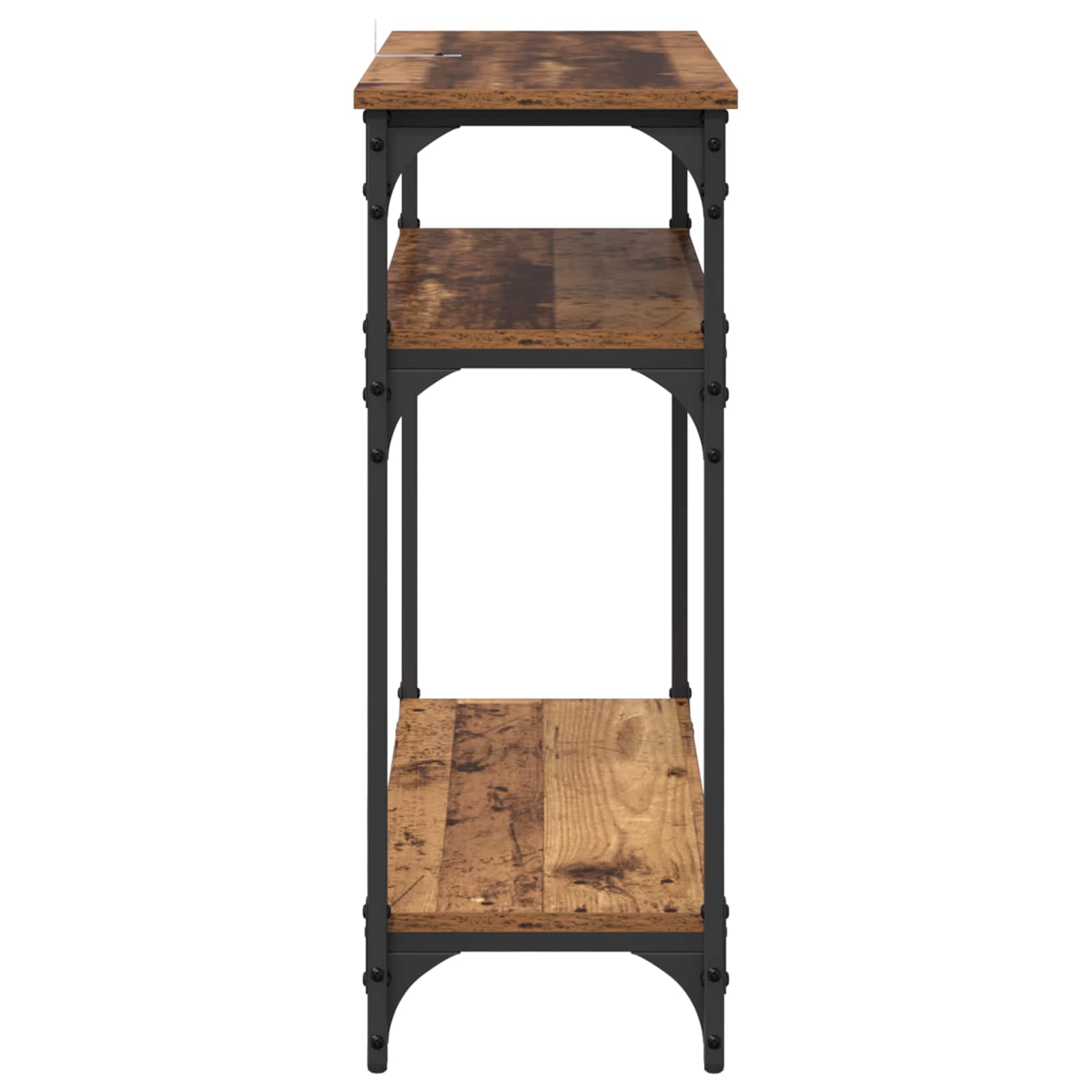 Tavolo consolle Legno vecchio 75 x 29 x 75 cm Legno multistrato | homemem39