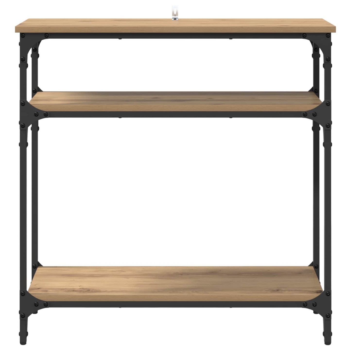 Tavolo consolle Rovere artigianale 75 x 29 x 75 cm | homemem39